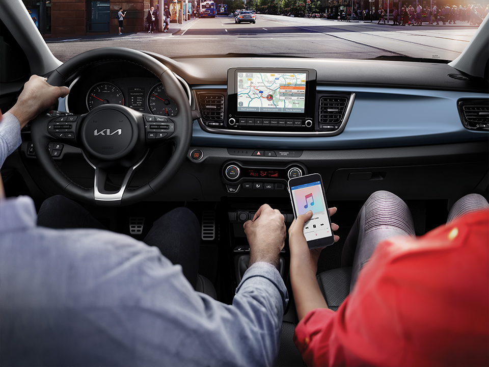 Kia Rio Infotainment und Konnektivität, Innenansicht, Multimediasystem